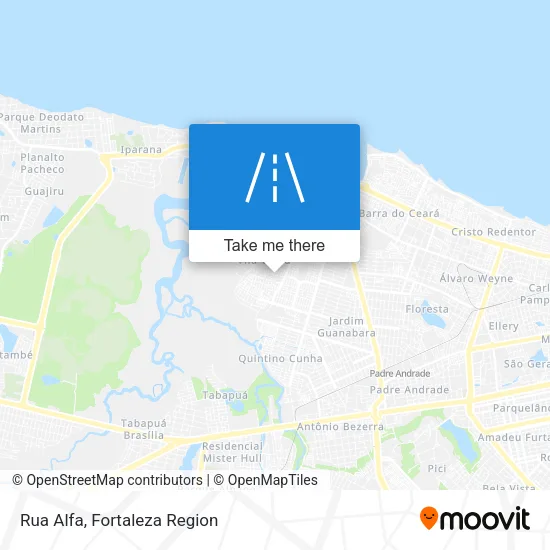 Rua Alfa map