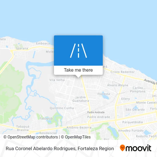 Rua Coronel Abelardo Rodrigues map