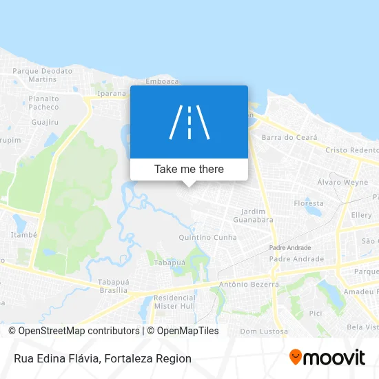 Rua Edina Flávia map