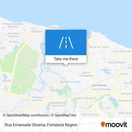Rua Emanuele Oliveira map