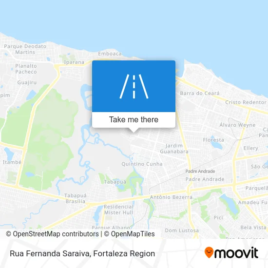 Rua Fernanda Saraiva map