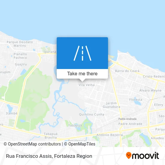 Rua Francisco Assis map