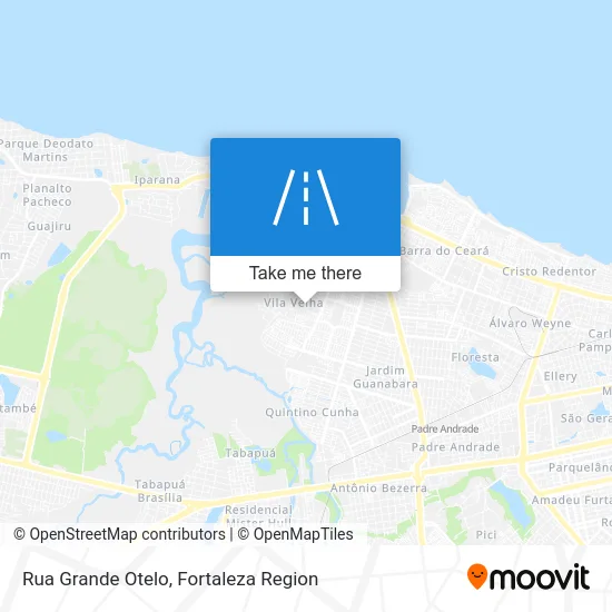 Rua Grande Otelo map