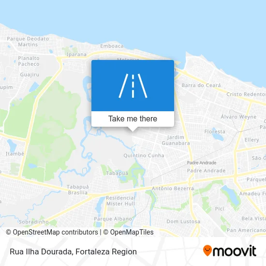 Rua Ilha Dourada map