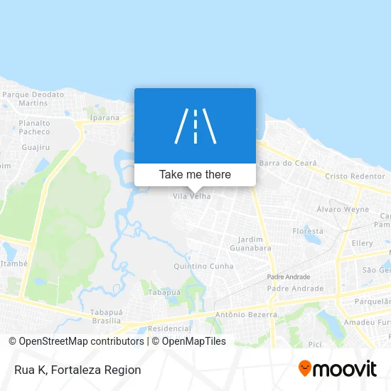 Rua K map