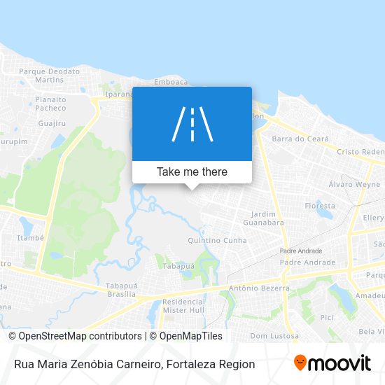 Rua Maria Zenóbia Carneiro map