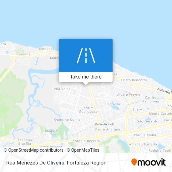 Rua Menezes De Oliveira map