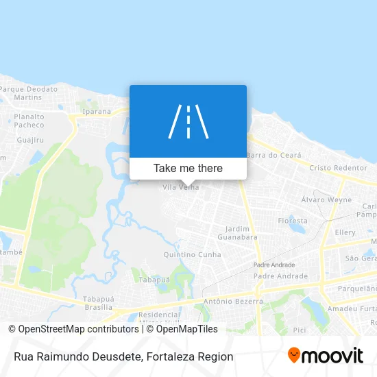 Rua Raimundo Deusdete map