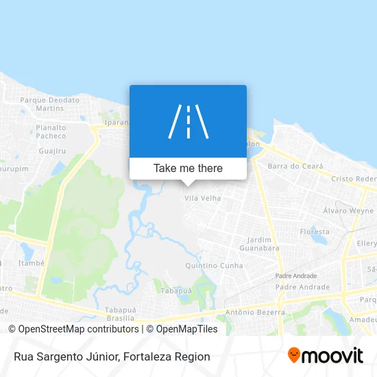Rua Sargento Júnior map