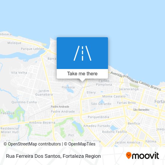 Rua Ferreira Dos Santos map