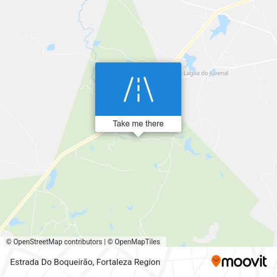 Estrada Do Boqueirão map
