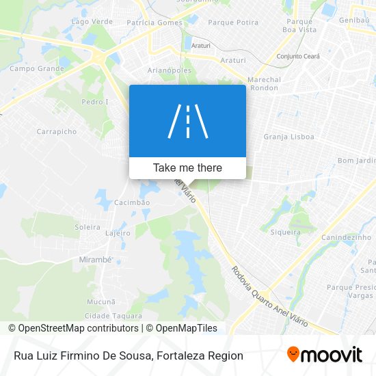Rua Luiz Firmino De Sousa map
