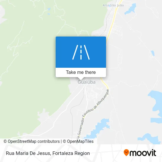 Rua Maria De Jesus map