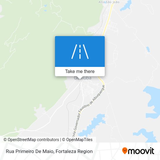 Rua Primeiro De Maio map