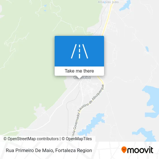 Rua Primeiro De Maio map