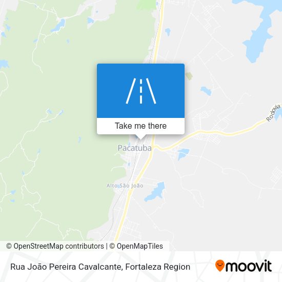 Rua João Pereira Cavalcante map