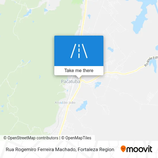 Rua Rogemiro Ferreira Machado map