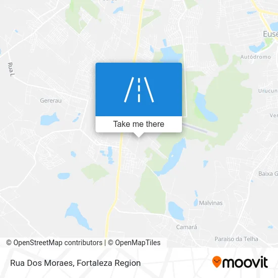 Rua Dos Moraes map