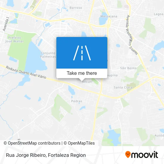 Rua Jorge Ribeiro map