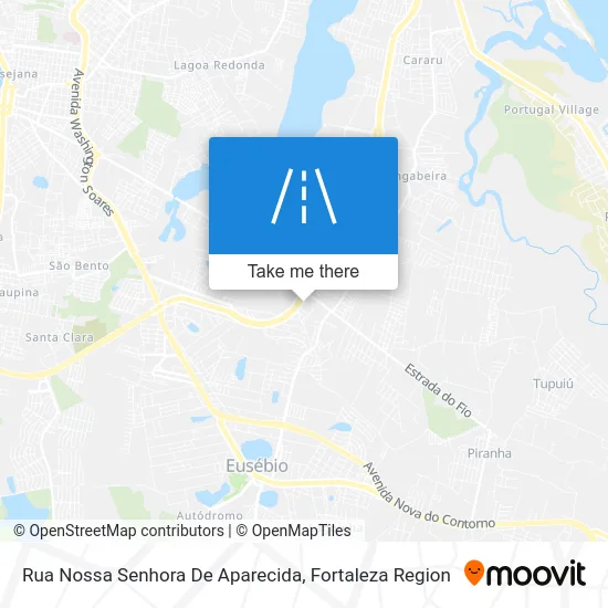 Rua Nossa Senhora De Aparecida map