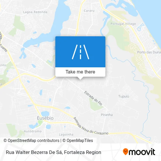 Rua Walter Bezerra De Sá map