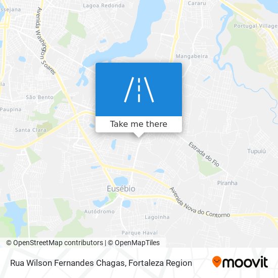 Rua Wilson Fernandes Chagas map