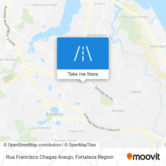 Rua Francisco Chagas Araujo map