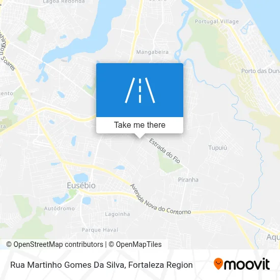 Rua Martinho Gomes Da Silva map