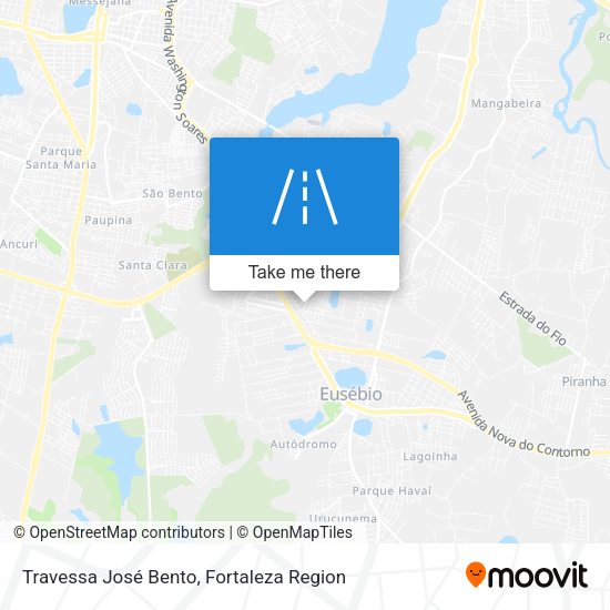 Travessa José Bento map