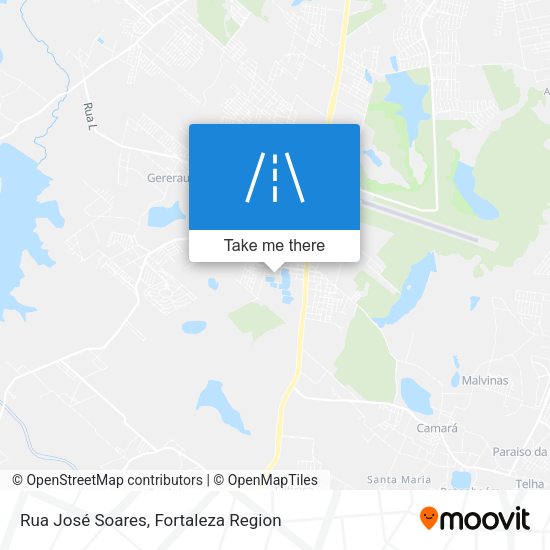 Rua José Soares map