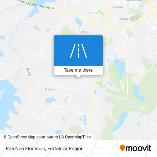 Rua Neo Florêncio map