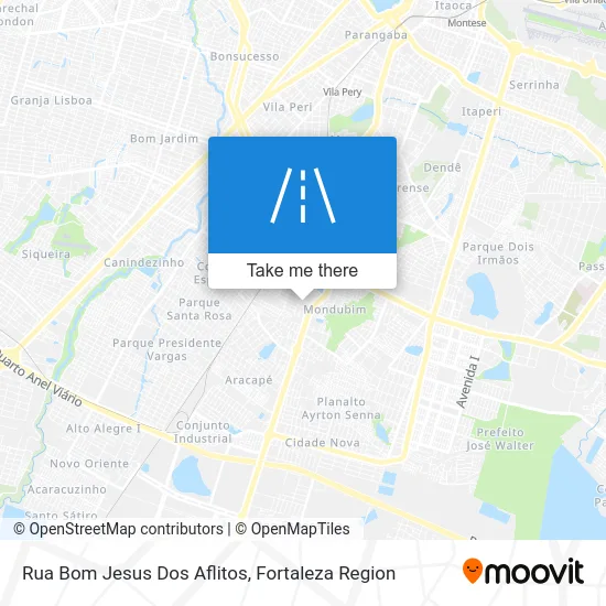 Rua Bom Jesus Dos Aflitos map