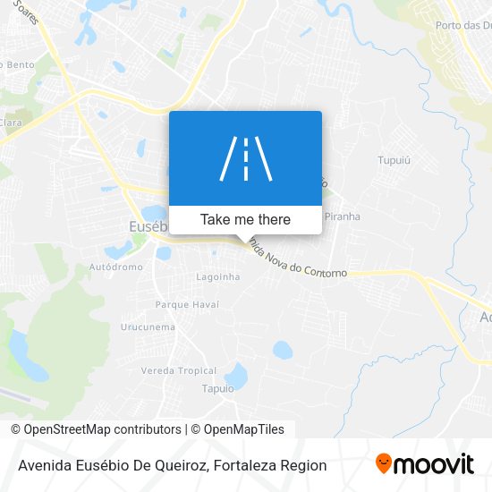 Avenida Eusébio De Queiroz map