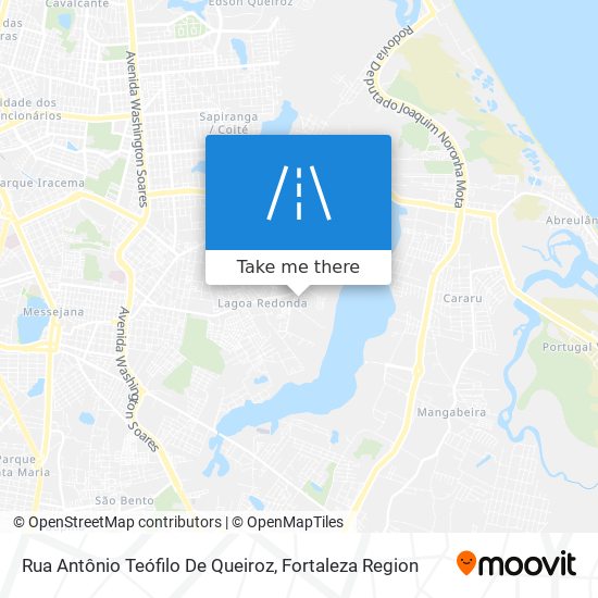 Mapa Rua Antônio Teófilo De Queiroz