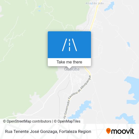 Rua Tenente José Gonzaga map