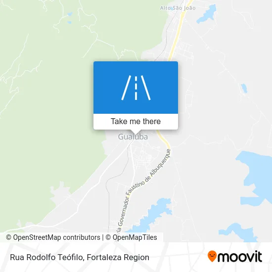 Rua Rodolfo Teófilo map