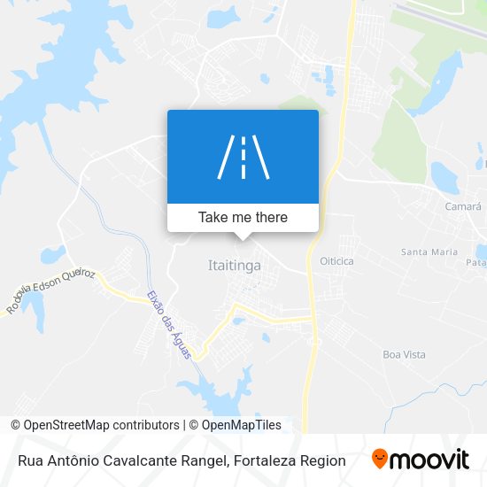 Rua Antônio Cavalcante Rangel map