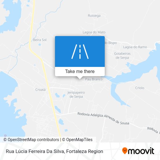 Rua Lúcia Ferreira Da Silva map