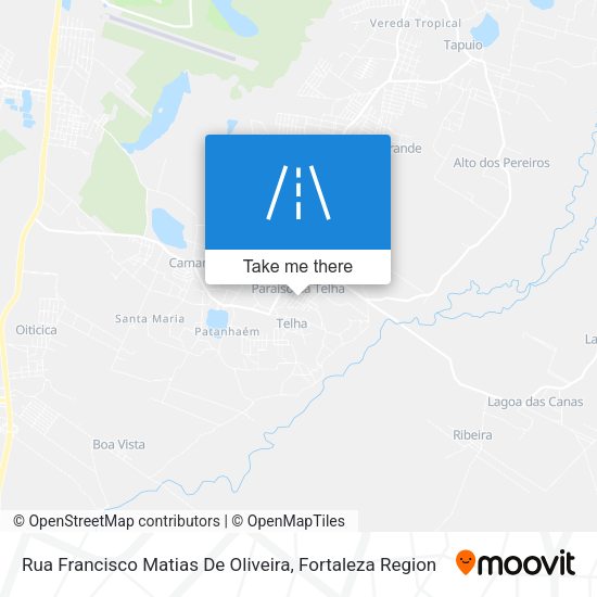 Rua Francisco Matias De Oliveira map