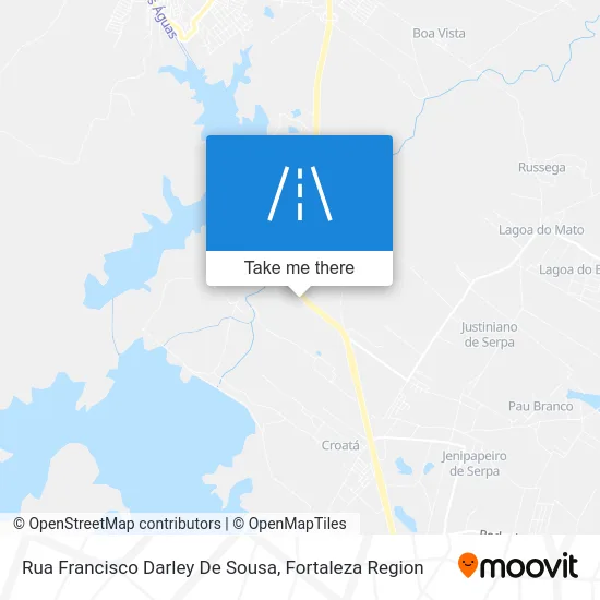 Rua Francisco Darley De Sousa map