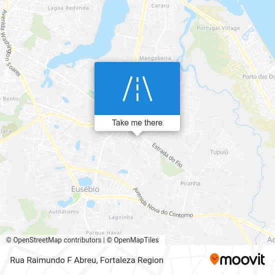 Rua Raimundo F Abreu map