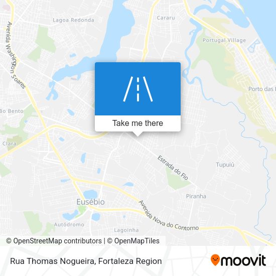 Rua Thomas Nogueira map