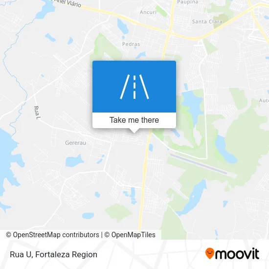 Rua U map