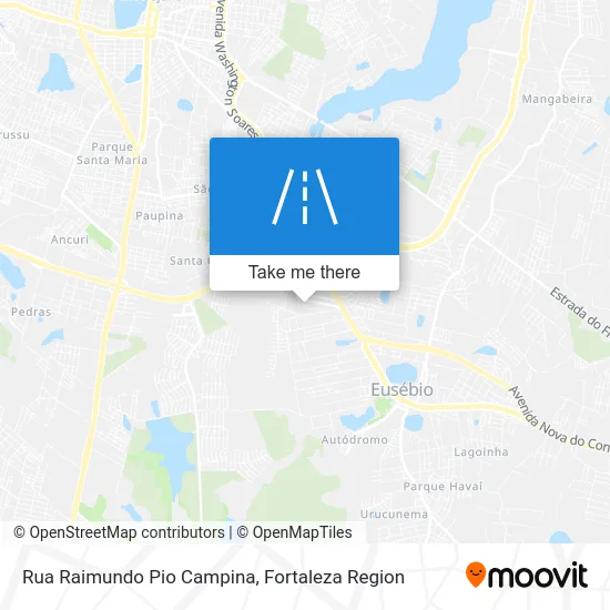 Rua Raimundo Pio Campina map