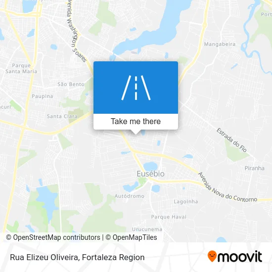 Rua Elizeu Oliveira map