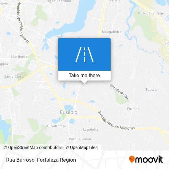 Rua Barroso map