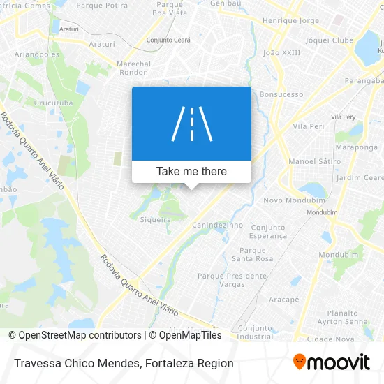 Travessa Chico Mendes map