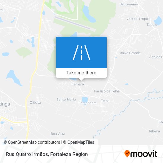 Rua Quatro Irmãos map