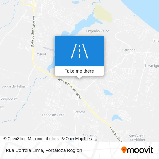 Rua Correia Lima map