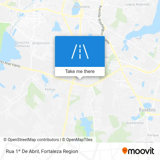 Rua 1º De Abril map